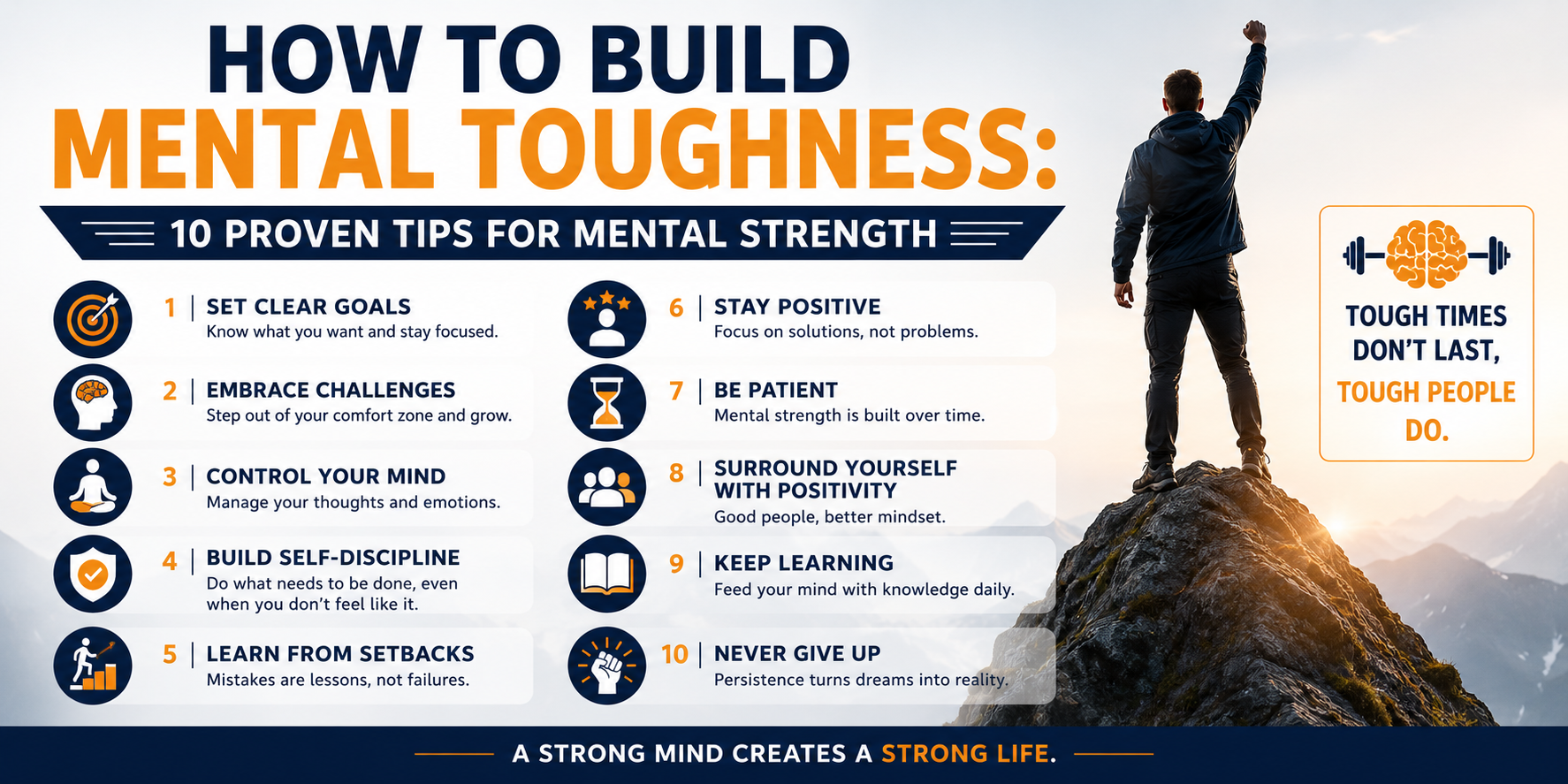 How to Build Mental Toughness: 10 Proven Tips for Mental Strength