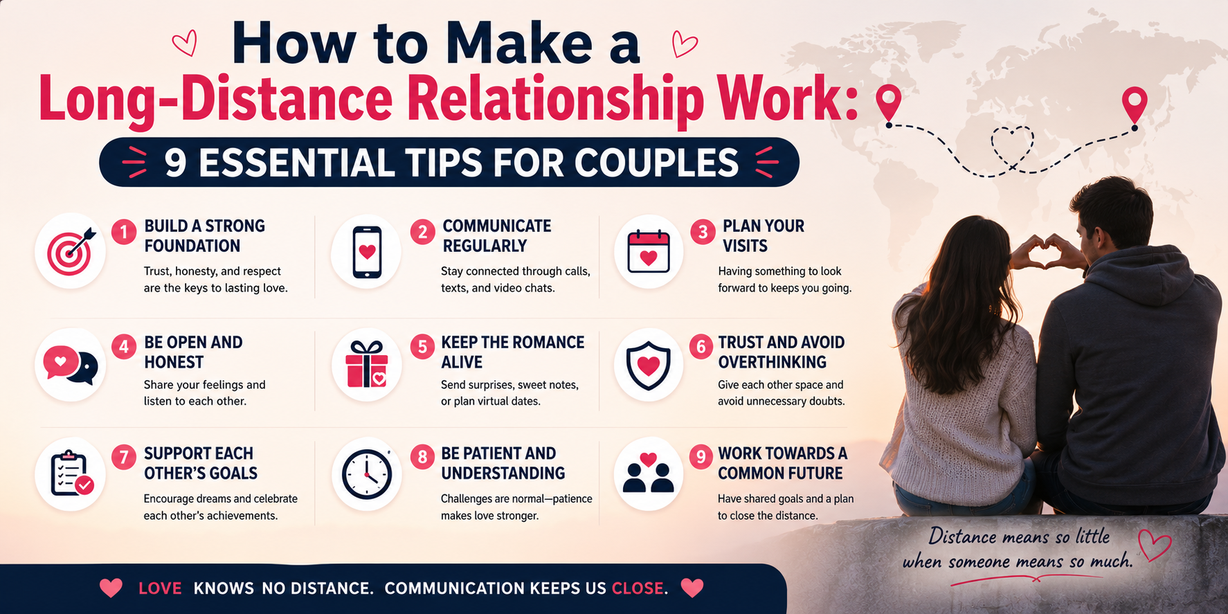 How to Make a Long-Distance Relationship Work: 9 Essential Tips for Couples