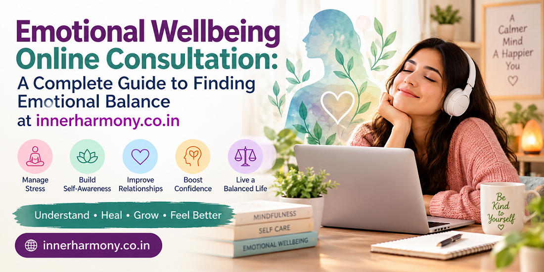 Emotional Wellbeing Online Consultation: A Complete Guide to Finding Emotional Balance at innerharmony.co.in